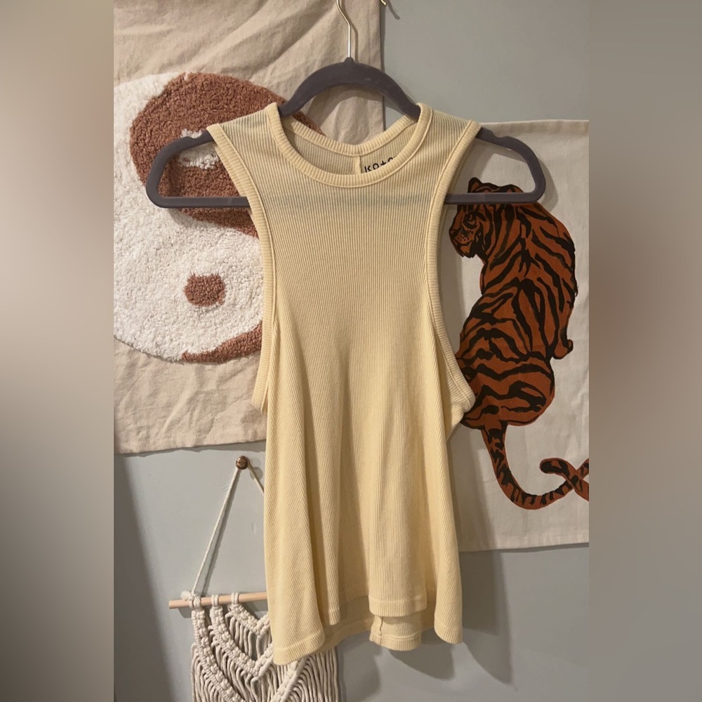 URBAN OUTFITTERS Ribbed tank top large
